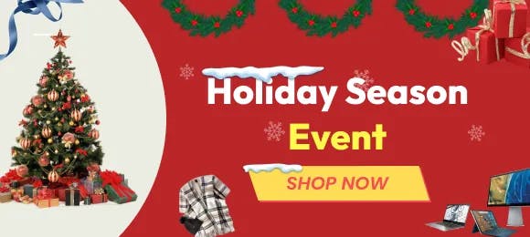 Holiday Season Event & Cash Back Event | Dec 2022
