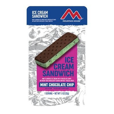 Mountain House Mint Chocolate Chip Ice Cream Sandwich - Moosejaw