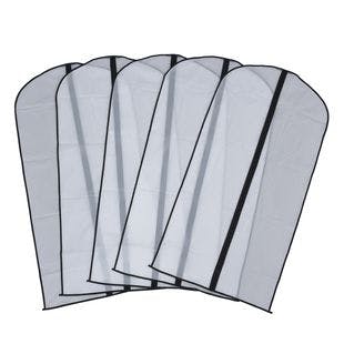 Buy Set of 5 Dustproof Garment Bag with Zipper at ShopLC.