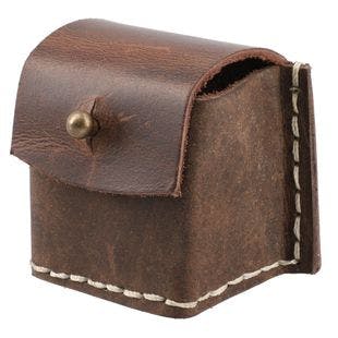 Buy Light Brown Genuine Oil Pull-Up Leather Ring Box at ShopLC.