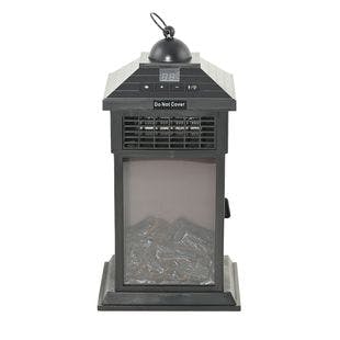 Buy Portable Electric Fireplace Space Heater with Flame Effect and Overheat Protection at ShopLC.