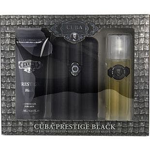 Cuba Prestige Black Cologne Gift Set | FragranceNet ®