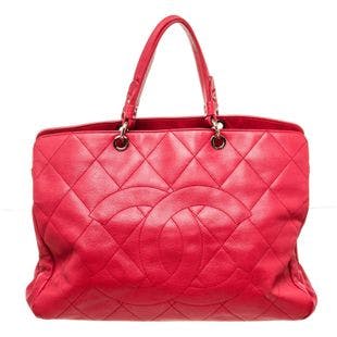 Chanel Soft Red Leather CC Large Tote Bag
– Shop Premium Outlets
