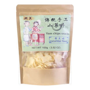 Yam Chips Snacks Cucumber Flavor 100g - Yamibuy