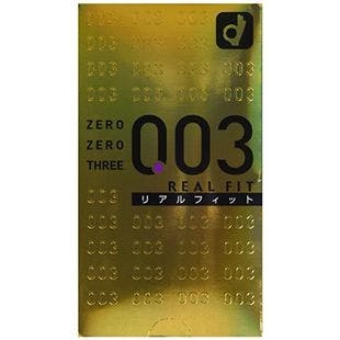 OKAMOTO 003 Condoms Real Fit 10pcs - Yamibuy