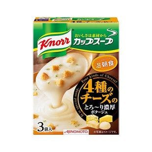 JAPAN AJINOMOTO Knorr 4 kinds of cheese potage 3pc - Yamibuy