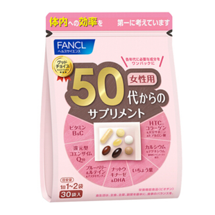 FANCL Good Choice 50's Women Health Supplement All-In-One 30 Bags - Yamibuy