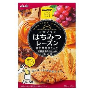 JAPAN ASAHI  Meal Replacement Honey&Raisins 15pc - Yamibuy
