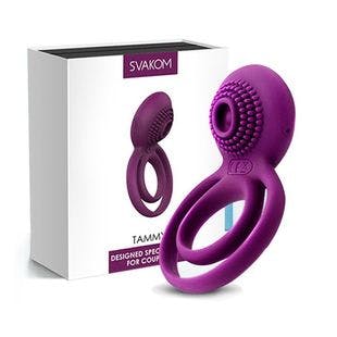 SVAKOM Lock fine ring vibration collar men and women share orgasm sluts adult products male sex toys - Yamibuy