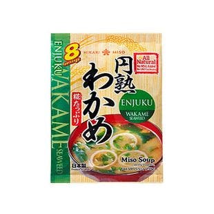 HIKARI MISO Enjuku Instant Miso Soup Wakame Seaweed 8pcs - Yamibuy