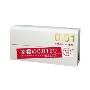 SAGAMI Original 001 Condom 5pcs - Yamibuy