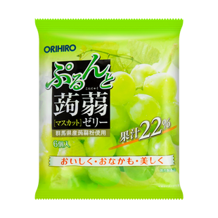 Jelly Green Grape Flavor 6pcs 120g - Yamibuy