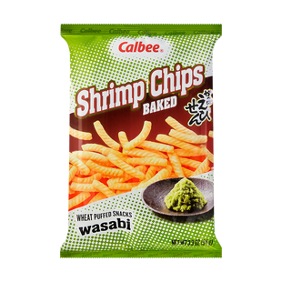 Baked Wasabi Shrimp Flavored Chips 94g - Yamibuy