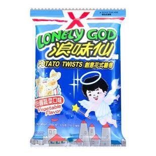 LONELY GOD Vegetable Flavor Potato Twists 42g - Yamibuy