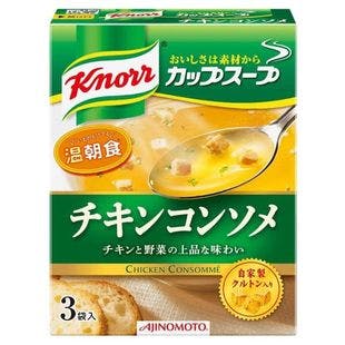 JAPAN AJINOMOTO Knorr Chicken consomme potage 3pc - Yamibuy