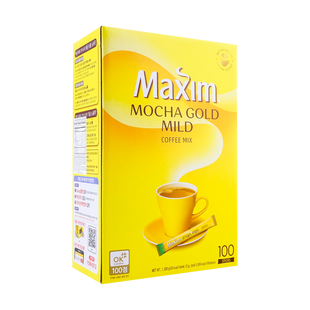 MAXIM Mocha Gold Coffee 100 sticks - Yamibuy