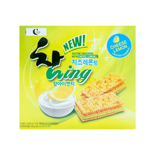 Charming Cheese Cream Biscuit Lemon Flavor 360g - Yamibuy