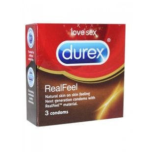 DUREX Real Feel Condom 3pcs - Yamibuy
