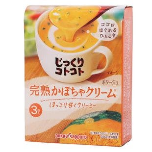 JAPAN POKKA SAPPORO Pumpkin Instant Soup  3pc - Yamibuy