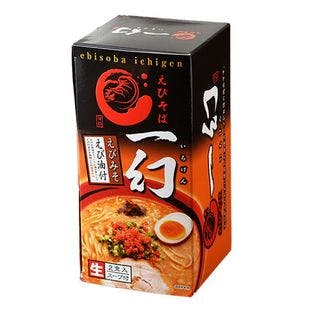 HOKKAIDO EBISOBA ICHIGEN Shrimp and Miso Taste Ramen 2pc - Yamibuy