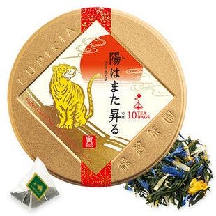 JAPAN LUPICIA Sun rises limited tin of 10 tea bags | Yami