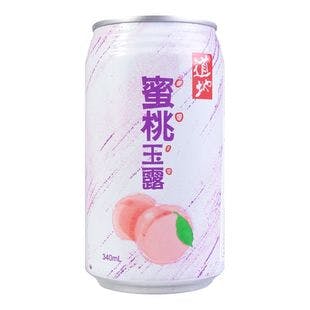 Taiwanese Peach Juice Drink 340ml - Yamibuy