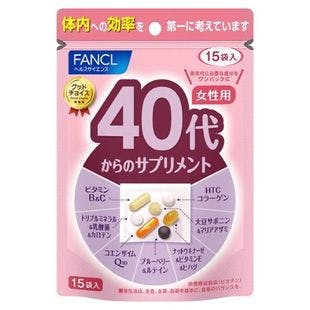 FANCL Supplement for Women in 40 years old 15 bags - Yamibuy