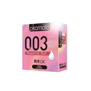 OKAMOTO 003 Hyaluronic Acid Condom 3pcs - Yamibuy