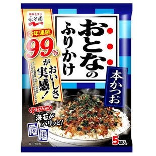 JAPAN NAKATANIEN Sprinkled rice Skipjack 5pc - Yamibuy