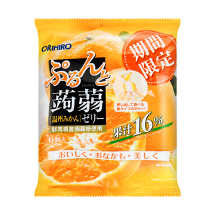 Jelly Orange Flavor 6pcs 120g - Yamibuy
