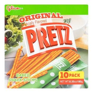 PRETZ Baked Snack Sticks Original Flavor 10pcs - Yamibuy