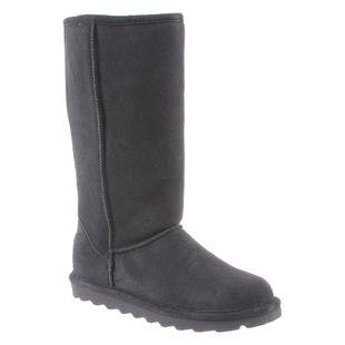 BEARPAW Charcoal Elle Tall Suede Boot - Women | Best Price and Reviews | Zulily
