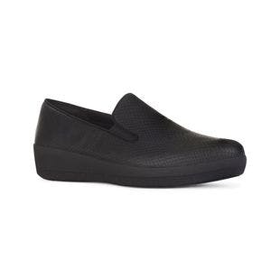 FitFlop Black Snake-Embossed Superskate Shimmy Loafer - Women | Best Price and Reviews | Zulily