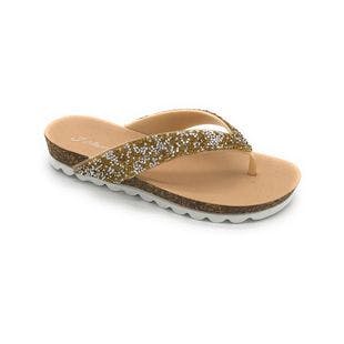 J. Mark    Gold Mary Sandal - Women | Best Price and Reviews | Zulily