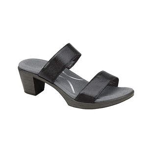 NAOT Black Luster Fate Leather Sandal - Women | Best Price and Reviews | Zulily
