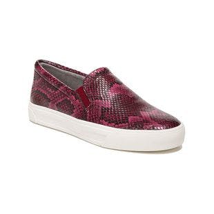 Naturalizer Plum Rouge Snake-Embossed Aileen Leather Sneaker - Women | Best Price and Reviews | Zulily