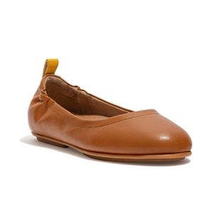 FitFlop Light Tan & Sunshine Yellow Allegro Leather Flat - Women | Best Price and Reviews | Zulily