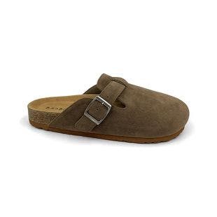 Bamboo Taupe Buckle Defeat Clog - Women | Best Price and Reviews | Zulily