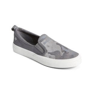 Sperry Silver Camo Crest Twin Platform Slip-On Sneaker - Women | Best Price and Reviews | Zulily