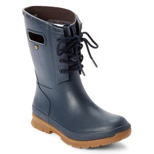 Bogs Navy Amelia Lace-Up Rain Boot - Women | Best Price and Reviews | Zulily