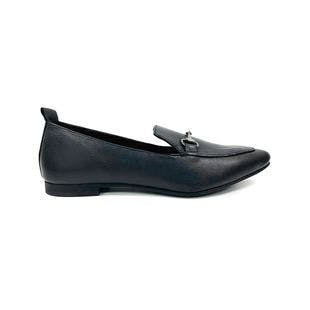 OOBASH Black Pointed-Toe Leather Bit Loafer - Women | Best Price and Reviews | Zulily