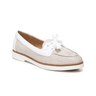 Naturalizer Porcelain Snake-Embossed Leather Loafer - Women | Best Price and Reviews | Zulily
