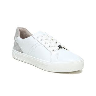 Naturalizer White & Gray Astara Leather Sneaker - Women | Best Price and Reviews | Zulily
