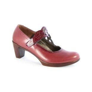 NAOT Rumba Red Luma Prima Bella Leather Mary Jane - Women | Best Price and Reviews | Zulily