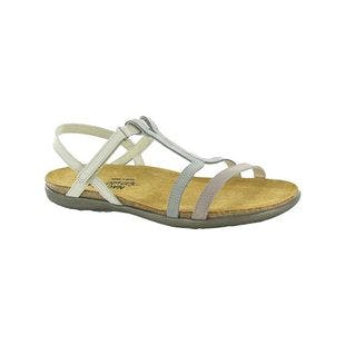 NAOT Stone & Gray Judith Elegant Flat Leather Sandal - Women | Best Price and Reviews | Zulily