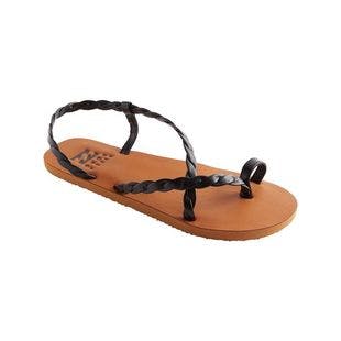 Billabong Black Agua Waves Braided Strap Slingback Sandal - Women | Best Price and Reviews | Zulily