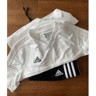 Kids Adidas Warm Up Pants Shirt Soccer Size M (10-12) | Ebay