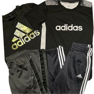 Lot of 4 Boy’s Adidas Size Large 14-16 Athletic Pants Shirts | Ebay
