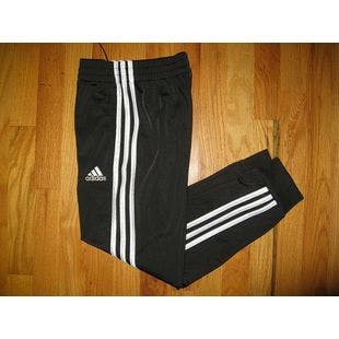 Adidas Boys Kids Y SMALL (8) black 23.5" Basketball Soccer sweat pants Joggers | Ebay