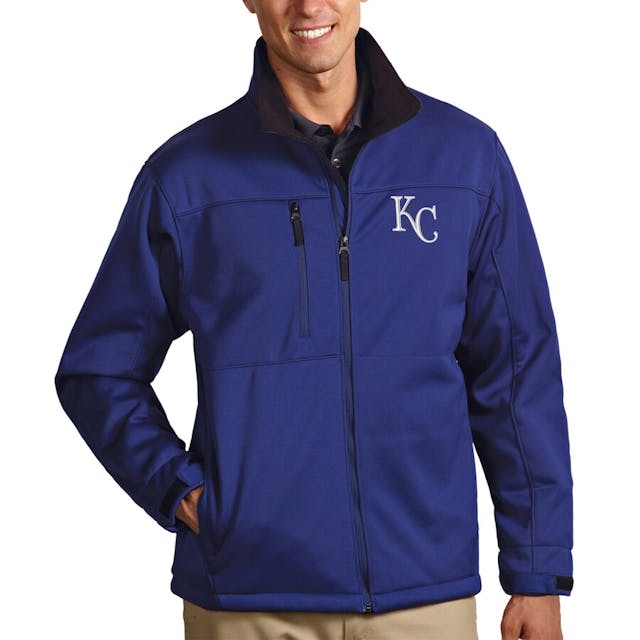 Men's Kansas City Royals Antigua Royal Traverse Full-Zip Jacket | MLB Shop